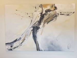 lot 17 image: Large Signed Gliclee on Canvas The Struggle&nbsp