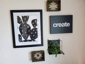 lot 45 image: Large Grouping of Fun Wall Decor
