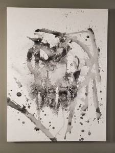 lot 58 image: Giclee on Canvas Grey Gray I