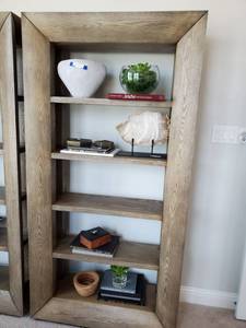 lot 99 image: Wood Shelving Unit