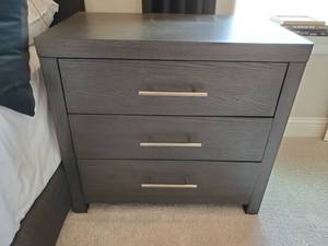 lot 111 image: Three Drawer Side Table by Calmart