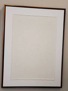 lot 115 image: Framed Giclee on Canvas Mono Vestige I