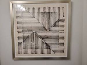 lot 142 image: Framed with Glass Tapestry Tapestry 4