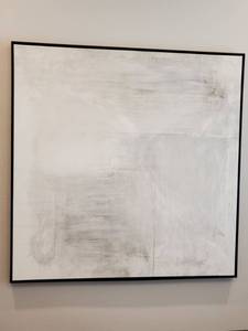 lot 136 image: Framed Giclee on Canvas Distress
