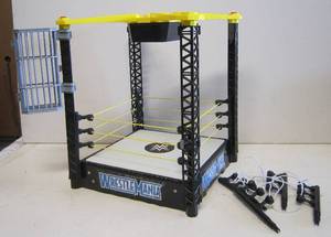 lot 644 image: Wrestlemania Tough Talkers ring