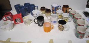 lot 675 image: Lot of Coffee Mugs