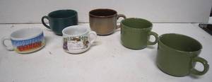 lot 676 image: Lot of Soup Mugs