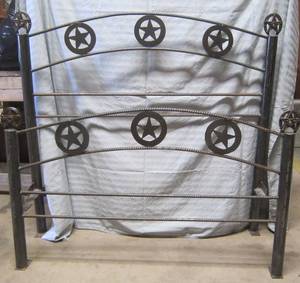 lot 677 image: Star and Rebar Double Bed Frame