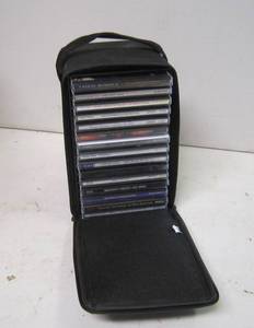 lot 691 image: Lot of Assorted CDs w Carry Case