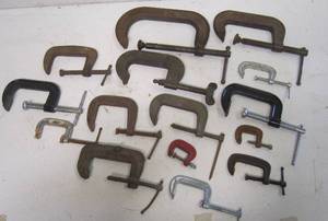 lot 737 image: Assorted C Clamps