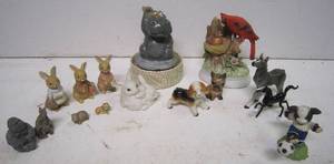 lot 770 image: Assorted Animal Figurines