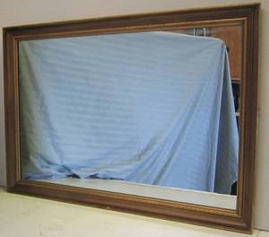 lot 809 image: Wall mirror