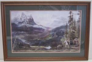 lot 803 image: Georgie McBride framed print
