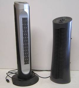 lot 830 image: 2 Tower Fans