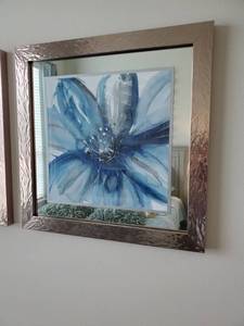 lot 13 image: Framed Watercolor Giclee on Paper