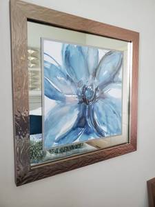 lot 14 image: Framed Watercolor Giclee on Paper
