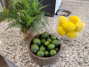 lot 44 image: Decorative Faux Fruit & Fern
