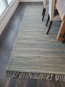 lot 52 image: Magnolia Home by Joanna Gaines 100% Jute Rug Storm
