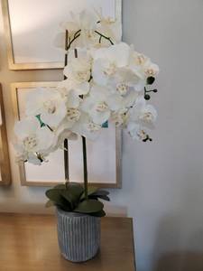lot 73 image: Faux Orchids