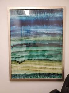 lot 84 image: Framed with Glass Print