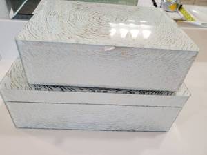 lot 105 image: Nicole Miller Home Lidded Boxes