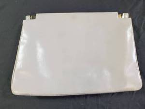 lot 61 image: Judith Leiber Grey Leather Clutch