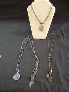 lot 77 image: Vintage Necklaces including Chicos