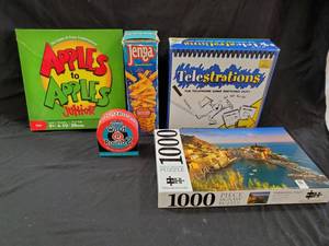 lot 91 image: Group of Games & Puzzles