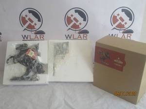 lot 12 image: NEW IN BOX PREMIUM QUALITY RED SHED TRADE MARK BRONZE FINISH PATRIOTIC COWBOY&nbsp STATUETTE&nbsp