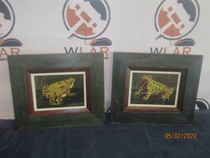 lot 103 image: 2 - FRAMED FROG PRINTS BY WARREN KIMBLE&nbsp