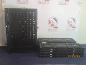 lot 176 image: TOTAL OF 5 RETURNABLE PLASTIC CRATES&nbsp
