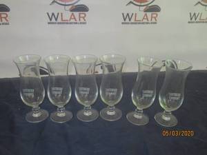 lot 267 image: TOTAL OF 6 SOUTHERN COMFORT MARGARITA GLASSES