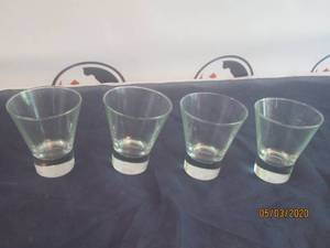 lot 272 image: TOTAL OF 4&nbsp VINTAGE SHOT GLASSES&nbsp