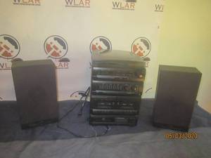lot 332 image: GPX STEREO AMFM STEREO RECEIVER STEREO DOUBLE CASSETTE RECORDPLAY&nbsp