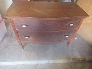 lot 361 image: ANTIQUE&nbsp 2 DRAWER NIGHT STAND&nbsp