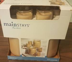 lot 15 image: MAINSTAYS HOME CANDLE SET (NEW IN BOX)