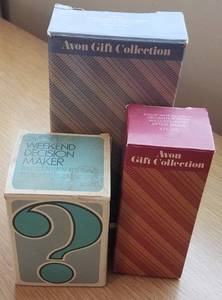 lot 57 image: VINTAGE AVON PERFUMES WITH ORIGINAL BOXES