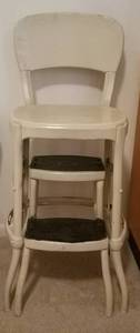lot 65 image: VINTAGE COSCO STOOLSTEP LADDER