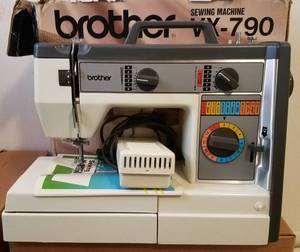 lot 99 image: VINTAGE BROTHER VX-790 SEWING MACHINE