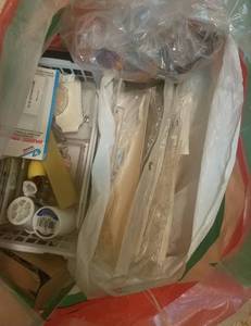 lot 140 image: LOT OF ASSORTED SEWING  CROCHET  CROSS STITCH ACCESSORIES AND SUPPLIES