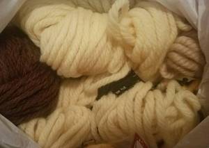 lot 143 image: BOX LOT OF YARN