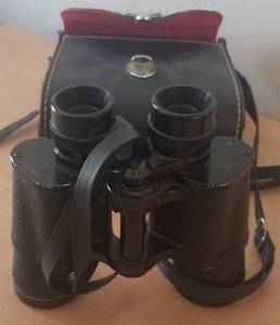 lot 203 image: VINTAGE K-MART SPECIAL 7X35 BINOCULARS WITH CASE