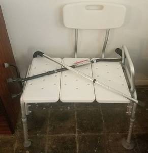 lot 214 image: SHOWER CHAIR AND CANES