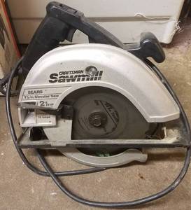 lot 242 image: CRAFTSMAN CIRCULAR SAW