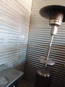 lot 417 image: 7 foot patio heater propane
