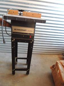 lot 421 image: Toolkraft shaper model 4255  ROUTER TABLE