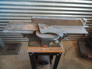 lot 423 image: MW planer and craftsman motor on stand 27 l x 6 w planer top sits on a 1 foot high x 1 stand total aah37