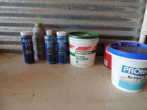 lot 370 image: Pool compound and spa supplies foam dispenser PH adjuster alkaline adjuster leisure filter cleaner
