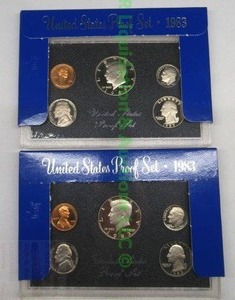 lot 229 image: U.S. proof coin sets 1983