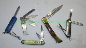 lot 202 image: Vintage Imperial and other brands pocket knives